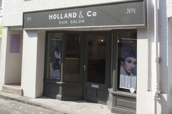 Holland & Co Salon Entrance