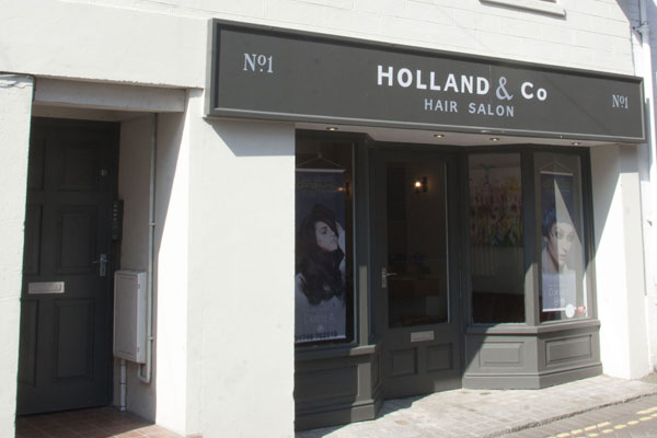 Holland & Co Salon Entrance